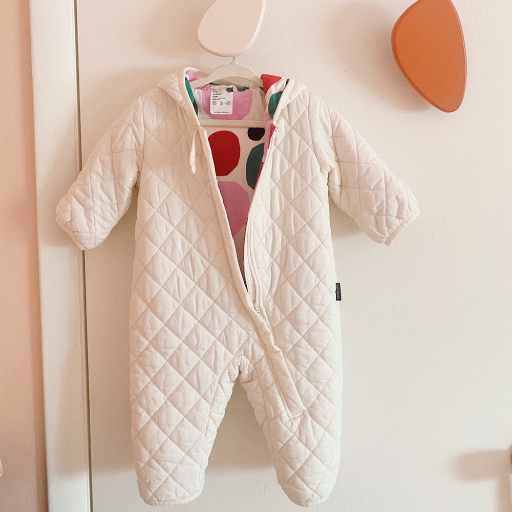 Marimekko Uniqlo quilted snowsuit